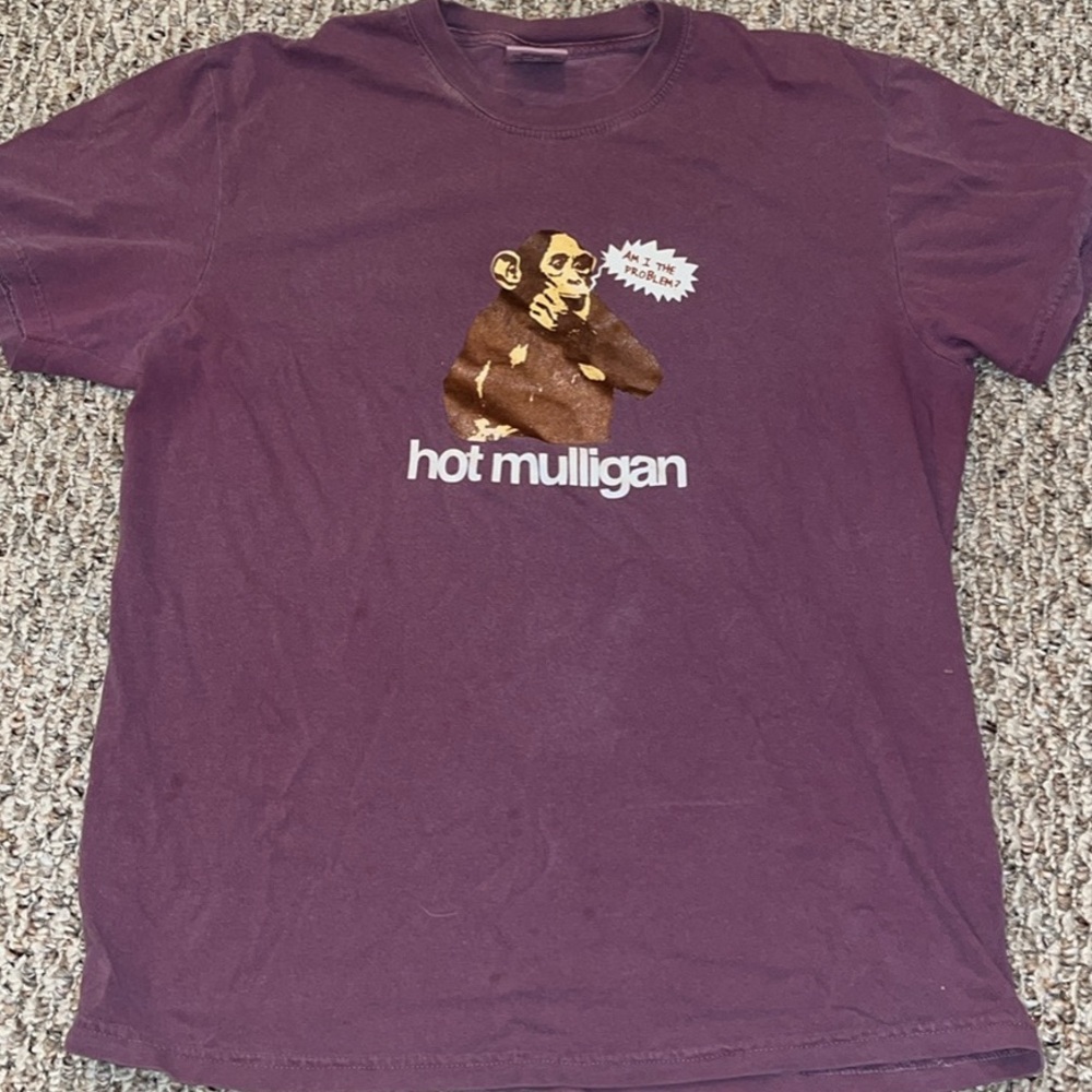 Custom Made Metallic Hot Mulligan Monkey Shirt